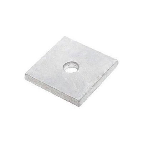 Titan Fasteners Square Washer, Steel, Galvanized Finish BMN08